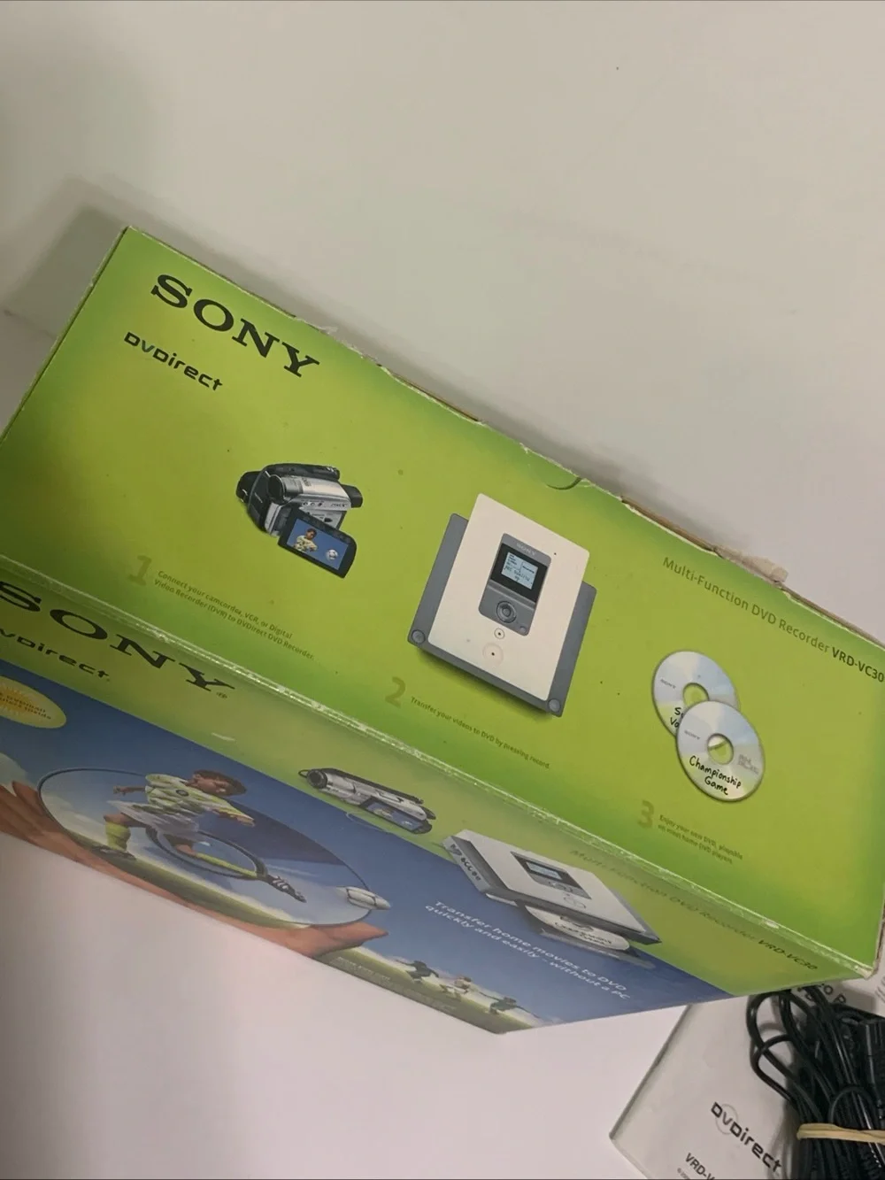 SONY DVDirect VRD-VC30 Multifunction DVD Recorder Home Movies to DVD Transfer